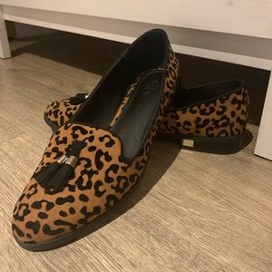 Leopard Print Flats